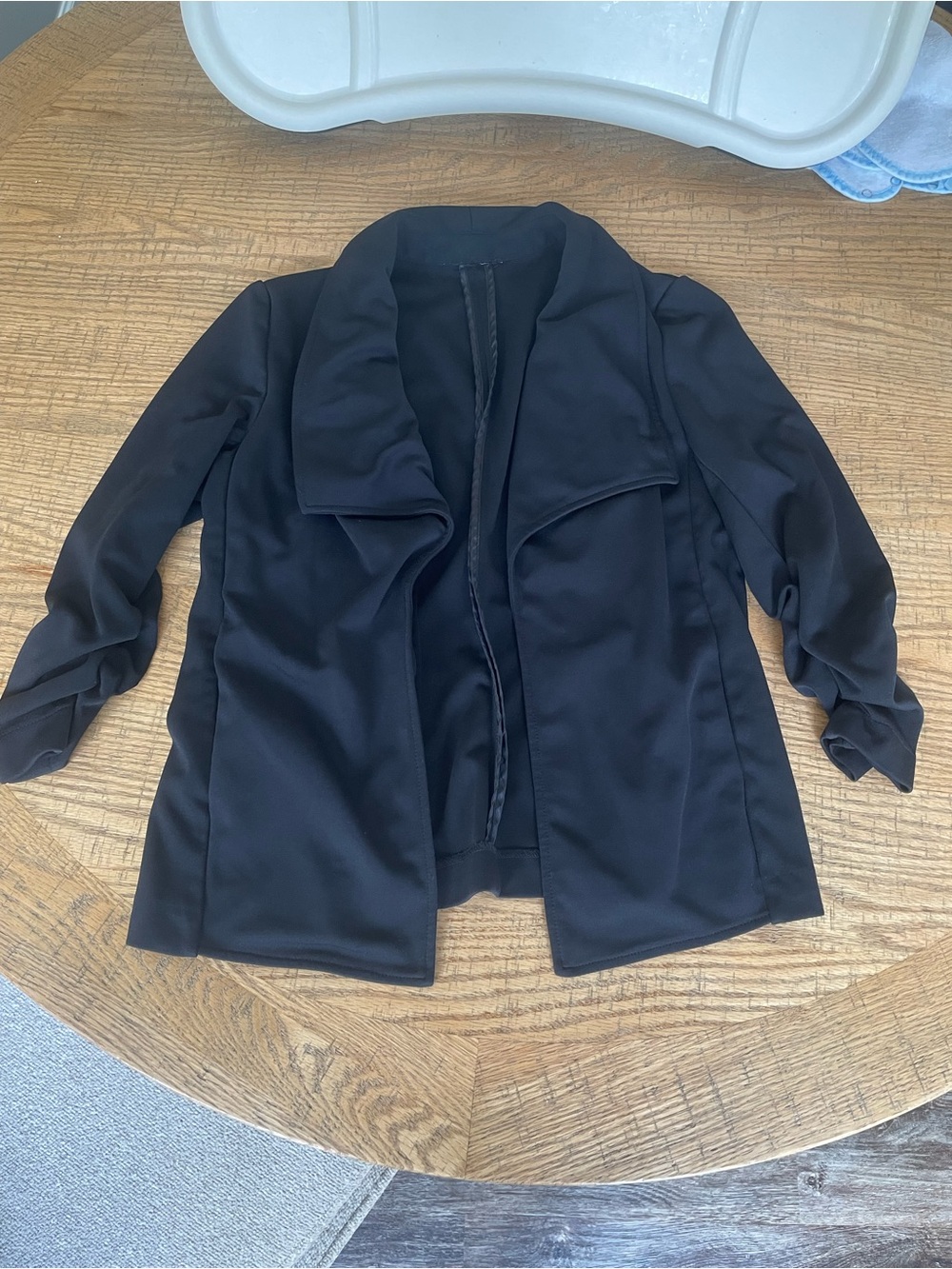 3/4 sleeve blazer